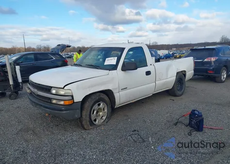 2001 Chevrolet Silverado 1500 from USA, damaged, VIN 1GCEC14V01E186250